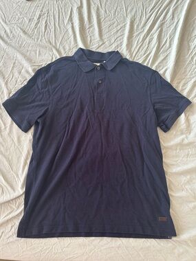 Barbour Navy Polo Shirt